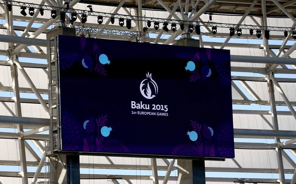 Si aprono ufficialmente a Baku, Azerbaijan, i primi Giochi olimpici europei (Getty Images)